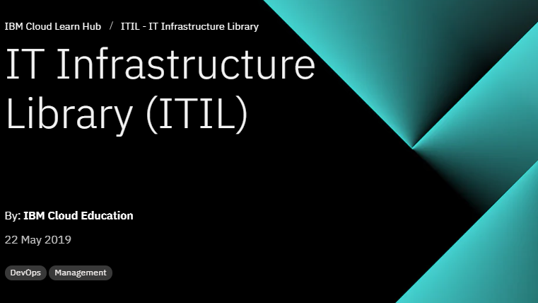 IT Infrastructure Library (ITIL)